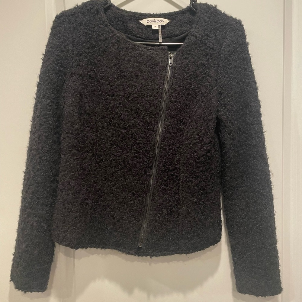Black Boucle Jacket